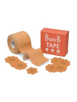 BRACHY - Breast Lift Tape for Women - Invisible Push-Up Boob Tape Bra (Beige)