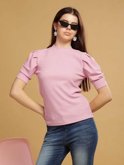 SILISOUL - Women'S Rose Solid Top