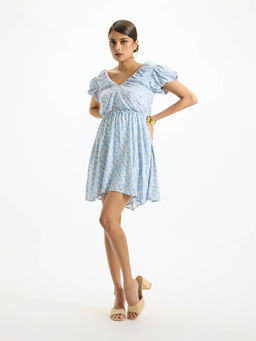 Virgio - Avani Viscose Tie-Up Dress with Pockets