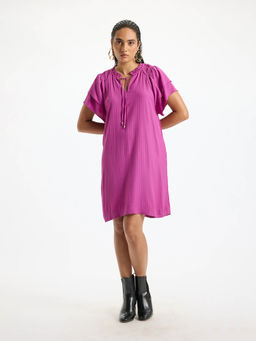 Virgio - Reem Versatile Batwing Sleeve Viscose Dress