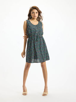 Virgio - Lina Flowy Viscose Shift Dress