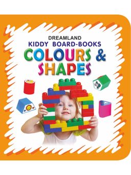 Dreamland - Kiddy Book Colours & Shapes Children Early Learning Board Book