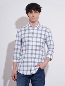 Being Human - Men White Full Sleeves Shirt