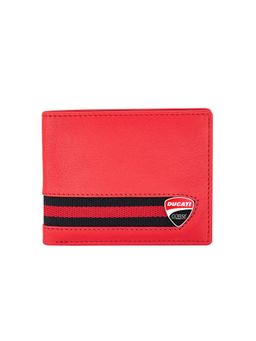 Ducati Corse - DTLUG2000204 Firenze Genuine Leather Wallet