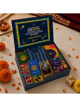KISAH - 8 in 1 Rakhi Gift Box Short Kurta Edition