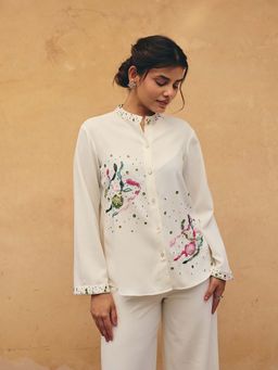Maenaam - Ivory Ananya Shirt