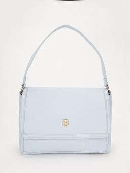 Tommy Hilfiger - Solid Blue Pu Handbag
