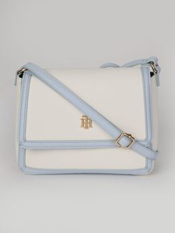 Tommy Hilfiger - Solid Blue Pu Sling Bag