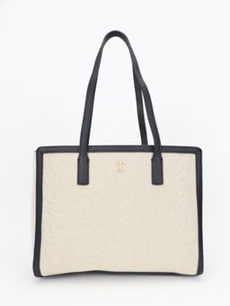 Tommy Hilfiger - Self-Design Blue Polyester Tote Bag