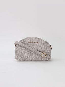 Tommy Hilfiger - Logo Beige Pu Sling Bag