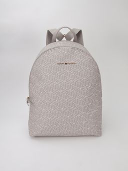 Tommy Hilfiger - Logo Beige Pu Backpack