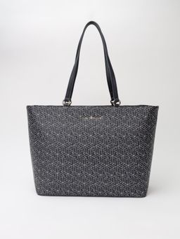 Tommy Hilfiger - Logo Blue Pu Tote Bag