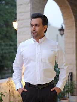 THE FORMAL CLUB - Regal Oxford Men Solid Shirt