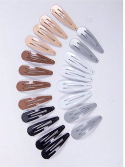 OOMPH - Women Multi-Color Tic Tac Clips (Pack of 20)