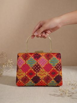 ARTKLIM - Classic Ethnic Embroidered Clutch