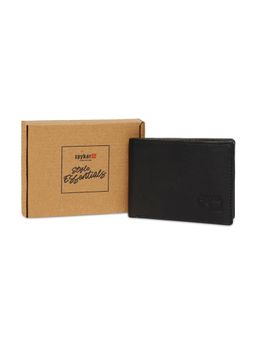 Spykar - Black Leather Wallet
