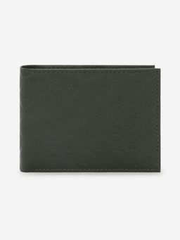 Spykar - Olive Textured Leather Wallet