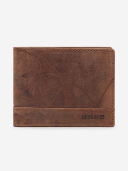 Spykar - Brown Solid Leather Wallet