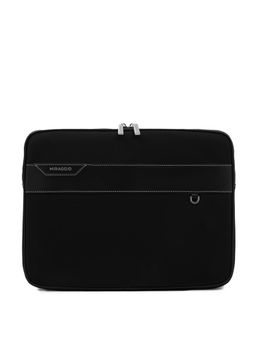MIRAGGIO - Black Morgan 14 Inch Laptop Sleeve (M)