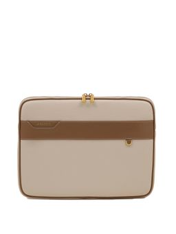 MIRAGGIO - Ivory Morgan 14 Inch Laptop Sleeve (M)