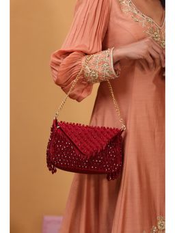 sugarcrush - Princess Red Hand Bag with Detachable Strap