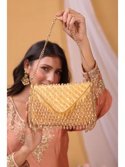 sugarcrush - Princess Golden Hand Bag with Detachable Strap