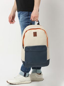 Spykar - Beige Polyester Backpack
