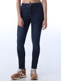 ONLY - Women Solid Skinny Fit Blue Jeans