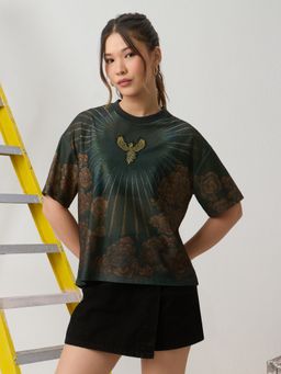 The Souled Store - Jersey Phoenix Women Oversized T-Shirt