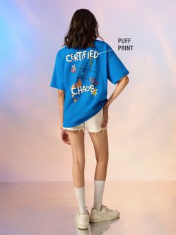 The Souled Store - Originals Certified Chaos Women Oversized T-Shirt