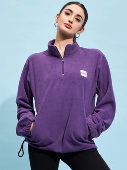 STREET 9 - Purple Oversize Sweatshirt
