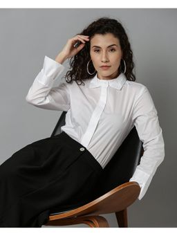 RAREISM - Daisy White Full Sleeves Shirt