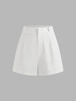 Cider - High Rise Cinched Waist Shorts