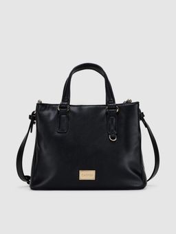CARPISA ITALIA - Black Marie Women Handbag with Belt (S)