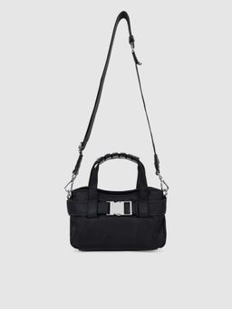 CARPISA ITALIA - Black Stefi Women Mini Handbag with Belt (S)
