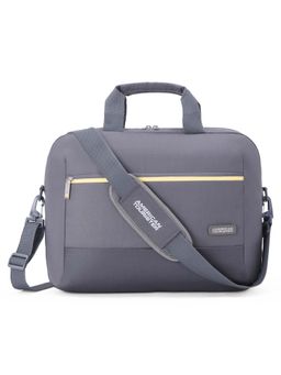American Tourister - Grey Trend Biz Polyester Soft Side Messenger Bag (M)