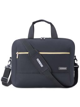 American Tourister - Black Trend Biz Polyester Soft Side Messenger Bag (M)