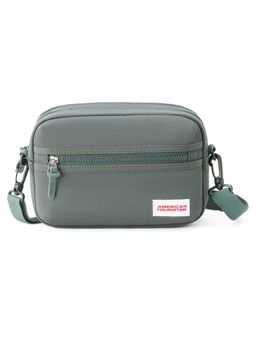 American Tourister - Grey ERA Polyester Soft Side Cross Body Bag