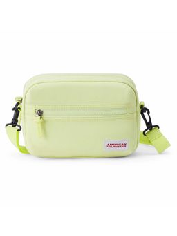 American Tourister - Green ERA Polyester Soft Side Cross Body Bag