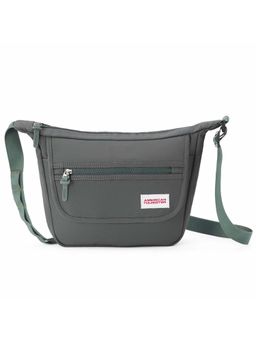American Tourister - Grey ERA Polyester Soft Side Cross Body Bag