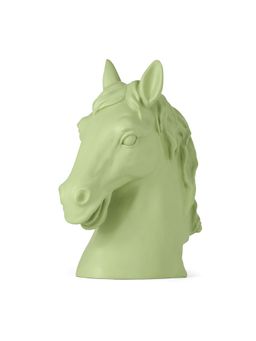 Pure Home + Living - Green Polyresin Horse Head Figurine