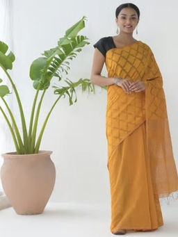 Fabindia - Cotton Silk Loom Woven Sari