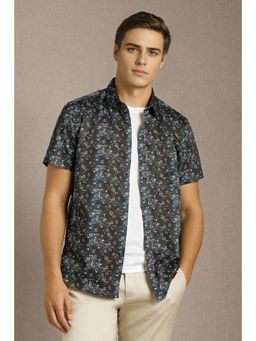 Louis Philippe - Men Multi-Color Print Half Sleeves Casual Shirt