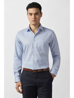 Van Heusen - Men Blue Formal Shirt