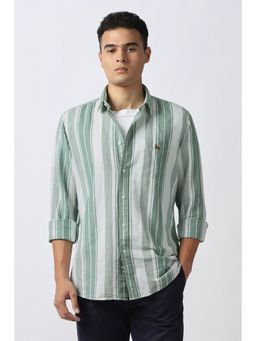 Van Heusen - Men Green Shirt