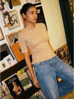 Uptownie - Cotton Lycra Raglan T-Shirt