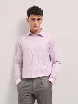 The Bear House - Pink Stripes Regular Fit Shirt