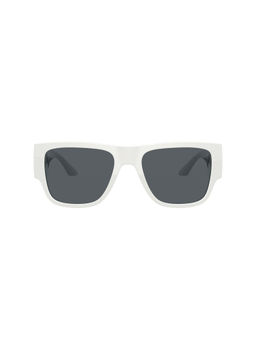 VERSACE - Men UV Protected Grey Lens Rectangle Sunglasses - 0VE4403314/8757