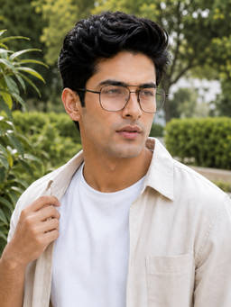 ROYAL SON - Men Square Spectacles Frame (Large)-RS0023SF