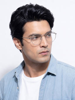 ROYAL SON - Unisex Round Spectacles Frame (Small)-RS006SF